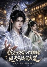煉氣十萬年，十萬功德逆天氣運證大道海報